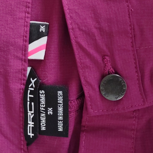 NWT Arctix 3X Plum Purple Convertible Trail Pant 29" Inseam - Picture 3 of 16